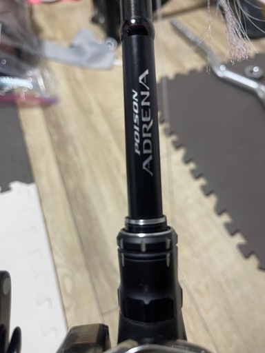 10月31まで　ポイズンアドレナ173MH バス釣り