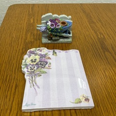 メモパッド&ぺんホルダー　未使用　ペンなしの画像