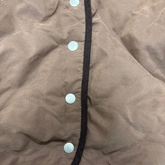 ブラウンキルティングジャケット　120サイズの画像