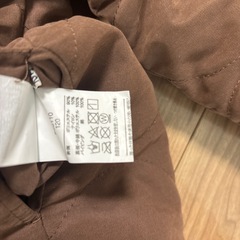 ブラウンキルティングジャケット　120サイズの画像