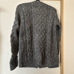 ウールカーディガンの画像
