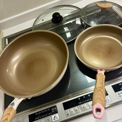 エバークック IH フライパン 20cm 28cm 蓋付きの画像