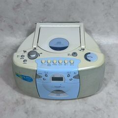 A8142【お買い得商品‼】KOIZUMI コイズミ CDラジオ ラジカセ ラジオカセット コンパクト 小型 ラジオ動作確認済 震災 停電 災害対策 グッズ 軽量 SAD-4772の画像