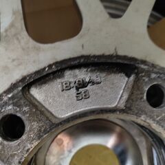 weds 18x9.5J 5H 150 inset 58 ホイール名わかりませんでした！　ランクルシグナスなどの画像
