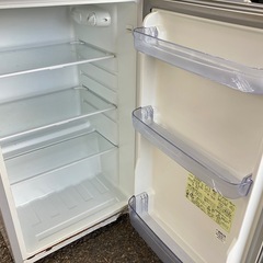 2ドア冷蔵庫　SHARP SJ-H12Y-S  118L　2015年製の画像