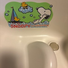 ベビーバス　スヌーピー柄
の画像