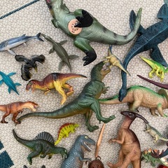 恐竜　フィギュア　差し上げますの画像
