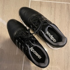 【美品】アディダス　ゴルフシューズ　レディース　23.5cm の画像