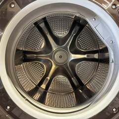 HITACHI 日立ドラム式洗濯乾燥機 洗濯11kg/乾燥6kg ビッグドラム BD-SX110FL N 左開き 洗剤自動投入 本体日本製USED/美品 2020年製 の画像