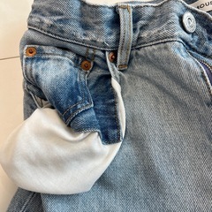 マウジー　デニム(ハイウエスト・ワイドタイプ)の画像