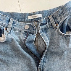 マウジー　デニム(ハイウエスト・ワイドタイプ)の画像