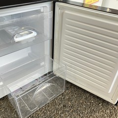 2ドア冷蔵庫　ニトリ　NTR-106BK  106L　2024年製の画像