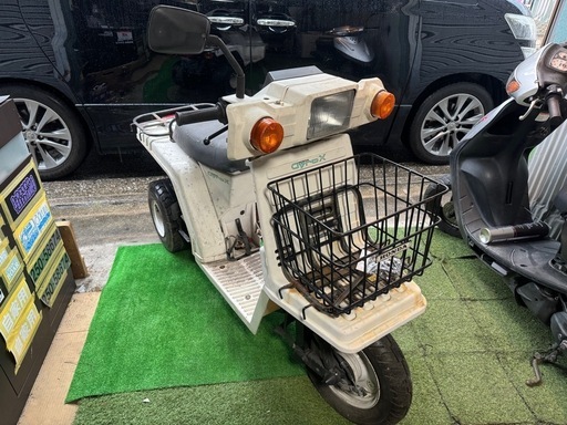 早い者勝ち！ジャイロX TD01 ミニカー登録 メインキーあり 書類あり