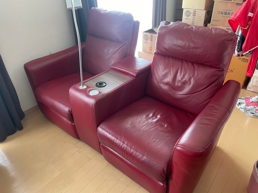電動リクライニングソファー