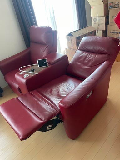 電動リクライニングソファー