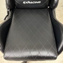 EX RACING ゲーミングチェア 
ハイバックチェアの画像