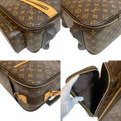 ルイヴィトン LOUIS VUITTON キャリーバッグ モノグラム ボスフォール トロリー50 スーツケース M23259 ブラウンの画像