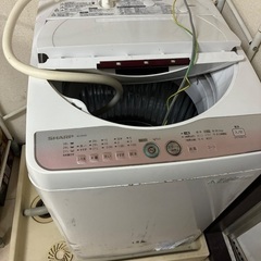 10/29まで！傷凹みありSHARP 洗濯機の画像