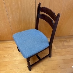木製ダイニングチェア1脚の画像