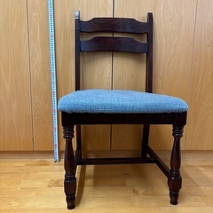 木製ダイニングチェア1脚の画像