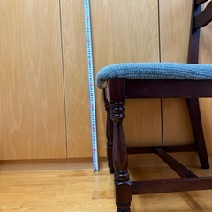 木製ダイニングチェア1脚の画像