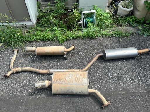 ホンダ　オデッセイ　RB1 モデューロマフラー