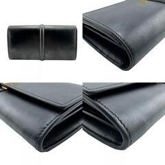 セリーヌ CELINE 長財布 ラージウォレット16 ターンロック ブラックの画像