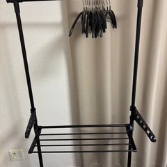 ラック(ニトリ)、ハンガー付き
の画像