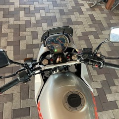 SUZUKI GSX250S 刀 カタナ　GJ76A 実働　書付き　機関良好　自賠責保険付き　DICマフラー　前後タイヤ新品　アップハンドル装着　の画像