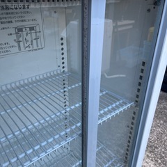 ★動作良好★Panasonic パナソニック 冷蔵ショーケース SMR-H138NB★幅600 奥行550 高さ1395mm★スライドドア 薄型 厨房 業務用 冷蔵庫★の画像