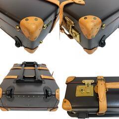 グローブトロッター GLOBE TROTTER スーツケース サファリ キャリーケース ブラウンの画像