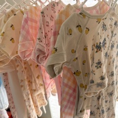 ベビー　
ロンパース　短肌着　肌着の画像