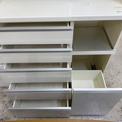 【愛品館 江戸川店 】3枚スイング扉 キッチンボード PAMOUNA（パモウナ）の画像