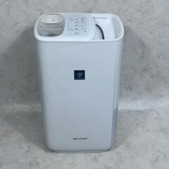 A8149【お買い得商品‼】SHARP シャープ 加湿器 ハイブリッド加湿器 ハイブリッド式　2018年製 主に9畳用 空焚き防止機能 空調家電 小型 おしゃれ 風邪 ウイルス対策 乾燥 HV-H55 の画像