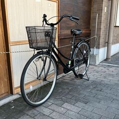 リサイクルショップどりーむ荒田店　No555 自転車　シティサイクル　サイズ26inch ライトok  チェーンフルカバーで長持ち♪　状態良好♪の画像