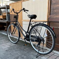 リサイクルショップどりーむ荒田店　No555 自転車　シティサイクル　サイズ26inch ライトok  チェーンフルカバーで長持ち♪　状態良好♪の画像