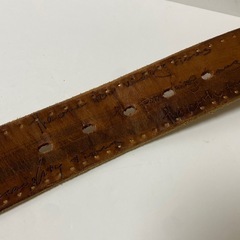 本革 　ブラウン　ベルト 日本製 レザーベルト　EST-1961の画像