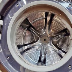 日立 HITACHI 2021年製 電気洗濯乾燥機 ドラム洗濯機 BD-SG100FL 50-60Hz 洗濯機 左開きタイプ 乾燥6k/g容量10.0kg 家電 動作OK ホワイトの画像