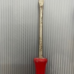 ヘビーポンププライヤー250寸法とマイナスドライバーのセットの画像