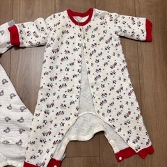 ユニクロ　キルティング　カバーオール70の画像