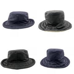 ルイヴィトン LOUIS VUITTON ハット モノグラム アピアリング バケットハット 帽子 リバーシブル M77117 ブラックの画像