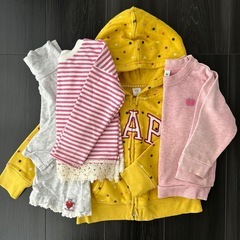 ⭐︎追加あり⭐︎秋冬女の子服90-100㎝くらいの画像