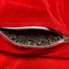 そばガラ枕　蕎麦の画像