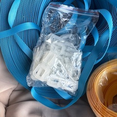 p p結束バンド青黄色の画像