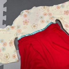 女の子ベビー袴70cmの画像