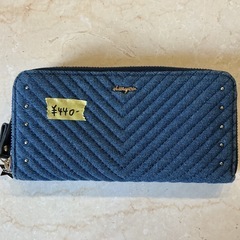 中までかわいい🥰長財布👛デニム生地👖VIVAYOUおしゃれ🖤1点...