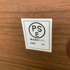 【まだまだ使える品物です】ニトリ　シングルベッドフレーム　すのこタイプの画像