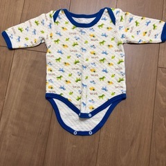 キルティング　長袖肌着70の画像