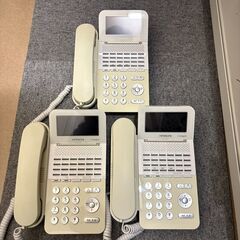 液晶ディスプレイ付きのHITACHI製電話機　12台セット おまけ付きの画像