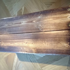 木製踏み台　花台の画像